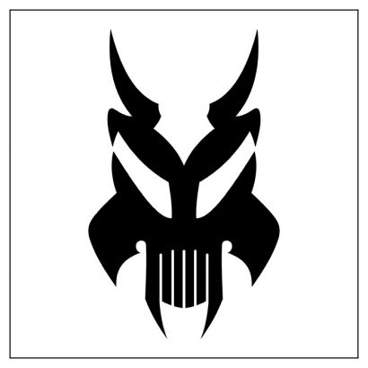Tribal Mask Tattoo Idea